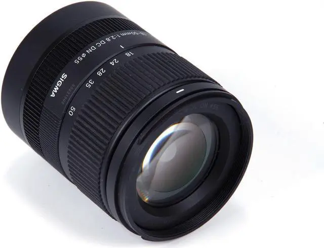 Alt view image 2 of 3 - Sigma 18-50mm f/2.8 DC DN Contemporary Lens for Sony E - 7PC Accessory Bundle
