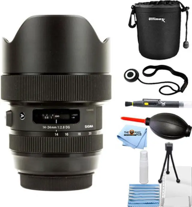 Main image of Sigma 14-24mm f/2.8 DG HSM Art Lens for Nikon F 212955 - Essential Pouch Bundle