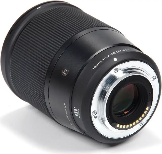 Alt view image 3 of 3 - Sigma 16mm f/1.4 DC DN Contemporary Lens for FUJIFILM X - 7PC Accessory Bundle