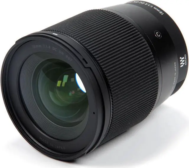 Alt view image 2 of 3 - Sigma 16mm f/1.4 DC DN Contemporary Lens for FUJIFILM X - 7PC Accessory Bundle