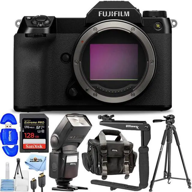 Main image of FUJIFILM GFX 100S Medium Format Mirrorless Camera 600022058 - 10PC Accessory Kit