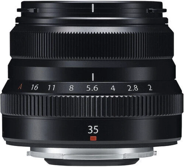 Alt view image 2 of 4 - Fujifilm XF 35mm f/2 R WR Lens (Black) 16481878 - 10PC Accessory Bundle