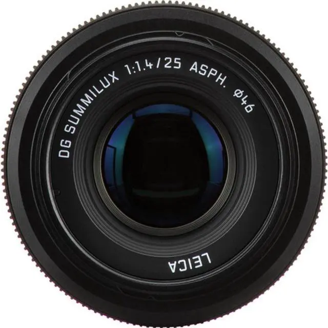 Alt view image 5 of 5 - Panasonic Leica DG Summilux 25mm f/1.4 II ASPH. Lens + Macro Filter Kit Bundle