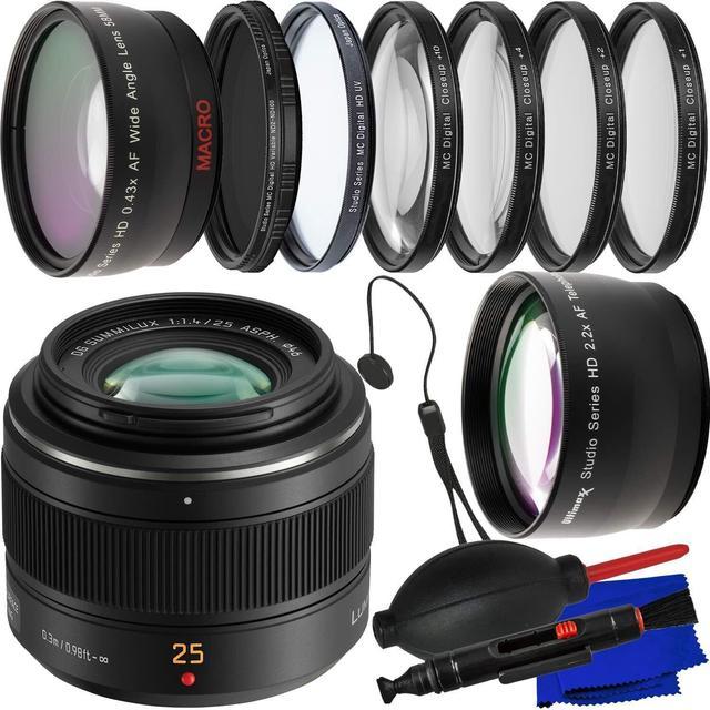 Panasonic Leica DG Summilux 25mm f/1.4 II ASPH. Lens - 12PC