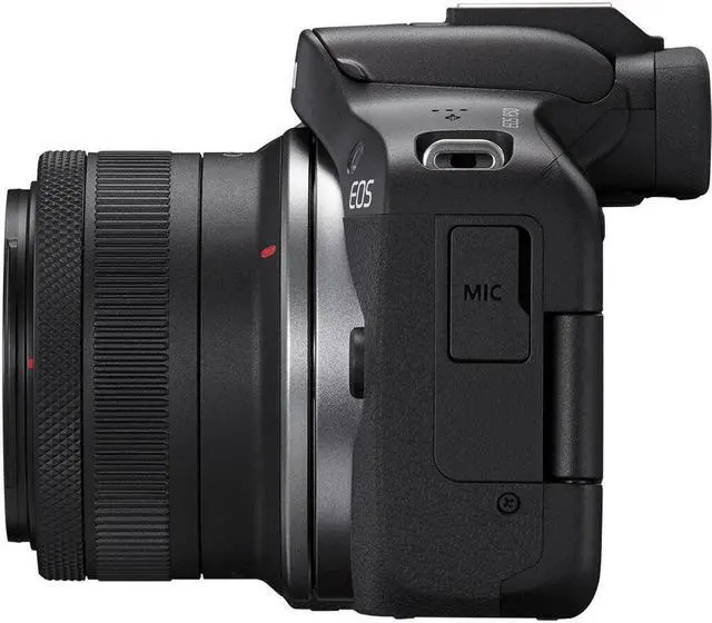 Alt view image 3 of 4 - Canon EOS R50 Mirrorless Camera with 18-45mm Lens (Black) 5811C012 - 12PC Bundle