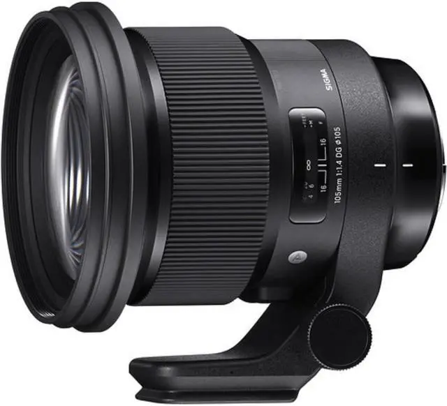 Alt view image 2 of 3 - Sigma 105mm f/1.4 DG HSM Art Lens for Canon EF 259954 - 7PC Accessory Bundle