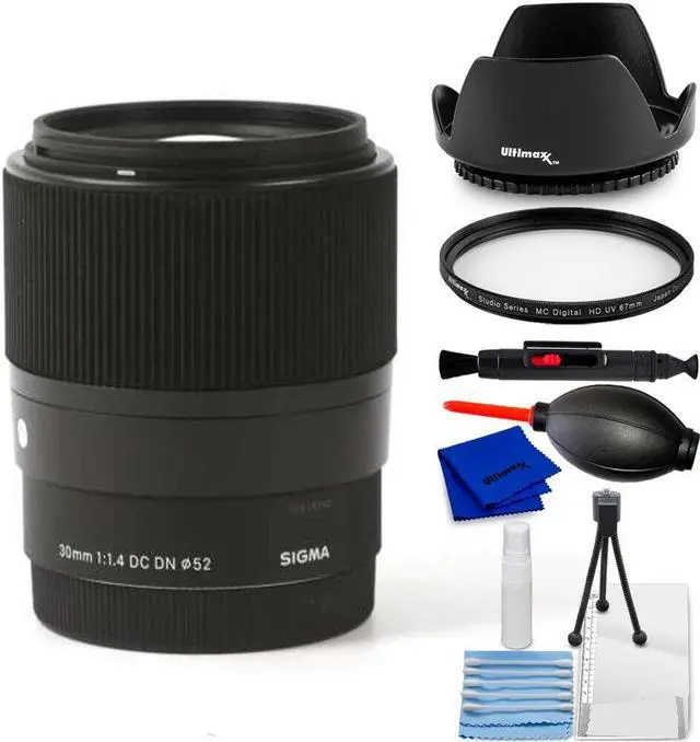 Main image of Sigma 30mm f/1.4 DC DN Contemporary Lens (Nikon Z) 302973 - 7PC Accessory Bundle