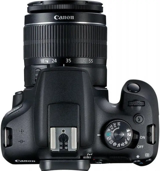 Alt view image 3 of 4 - Canon EOS 2000D / Rebel T7 with EF-S 18-55mm III Lens + 64GB + EXT BATT Bundle