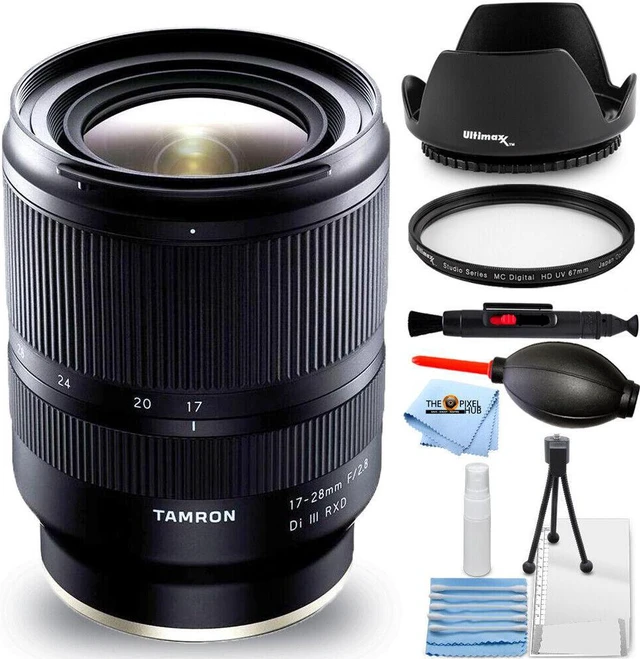 Main image of Tamron 17-28mm f/2.8 Di III RXD Lens for Sony E - 7PC Accessory Bundle