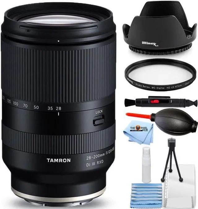 Main image of Tamron 28-200mm f/2.8-5.6 Di III RXD Lens for Sony E - UV Filter Bundle