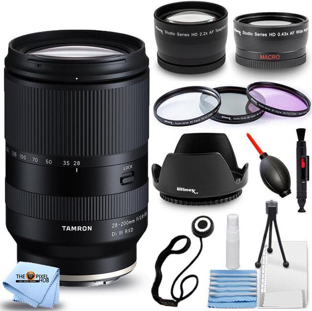Tamron 28-200mm f/2.8-5.6 Di III RXD Lens for Sony E + Filter Kit