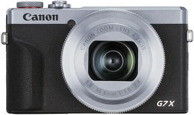 Main image of Canon PowerShot G7 X Mark III Digital Camera (Silver) - 3638C001