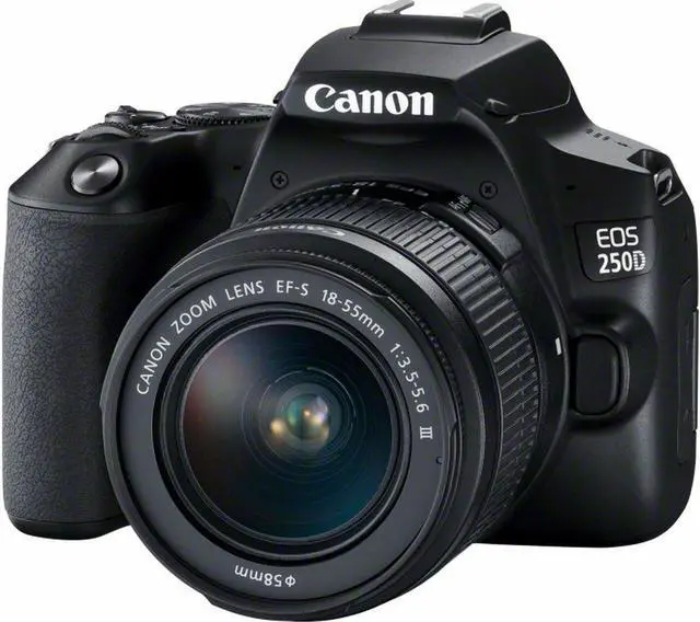 Alt view image 2 of 5 - Canon EOS 250D/Rebel SL3 with 18-55mm f/3.5-5.6 III Lens + Sandisk Extreme 32GB