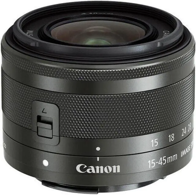Main image of Canon EF-M 15-45mm f/3.5-6.3 IS STM Lens (Graphite) 0572C002 - New in White Box