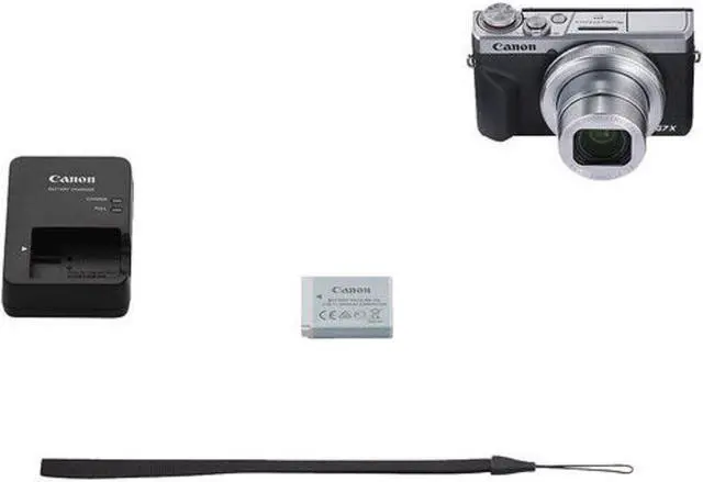Alt view image 6 of 6 - Canon PowerShot G7 X Mark III Digital Camera (Silver) + Sandisk Ultra 32GB