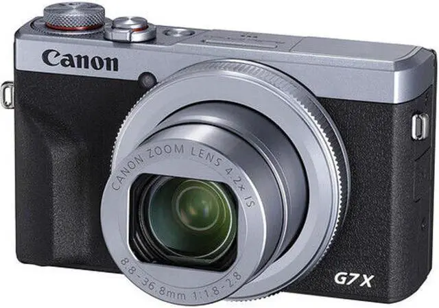 Alt view image 2 of 6 - Canon PowerShot G7 X Mark III Digital Camera (Silver) + Sandisk Ultra 32GB