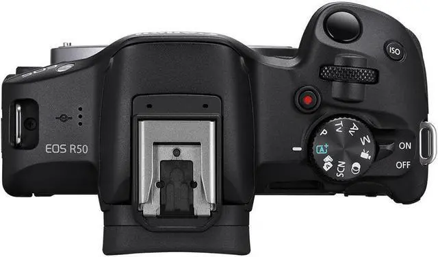 Alt view image 5 of 6 - Canon EOS R50 Mirrorless Camera with 18-45mm and 55-210mm Lenses (Black) Bundle