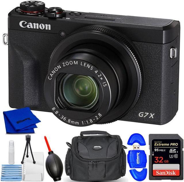 Canon PowerShot G7 X Mark III Digital Camera (Black) by Canon at