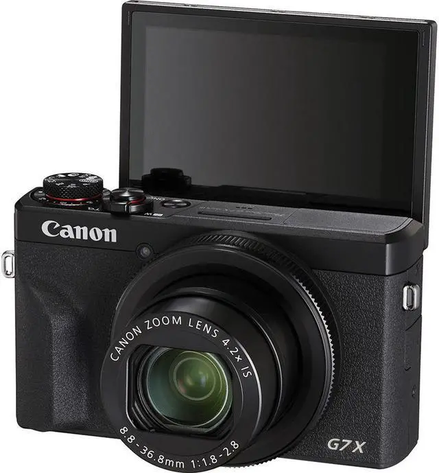 Alt view image 4 of 5 - Canon PowerShot G7 X Mark III Digital Camera (Black) + 32GB + LED Light Bundle