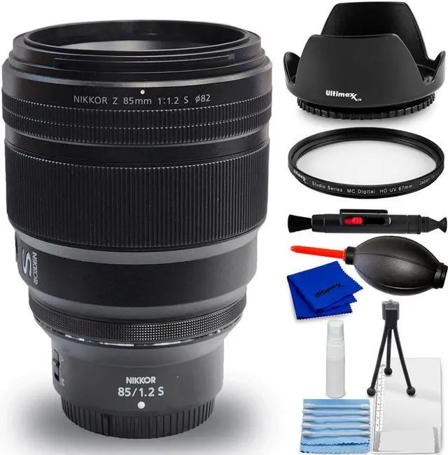 Main image of Nikon NIKKOR Z 85mm f/1.2 S Lens (Nikon Z) 20114 - 7PC Accessory Bundle