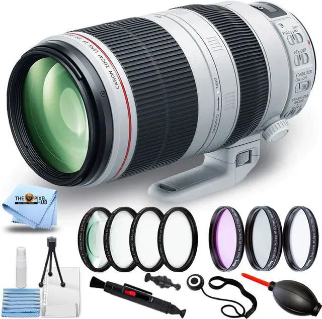 Main image of Canon EF 100-400mm f/4.5-5.6L IS II USM Lens 9524B002 + Filter Kit Bundle