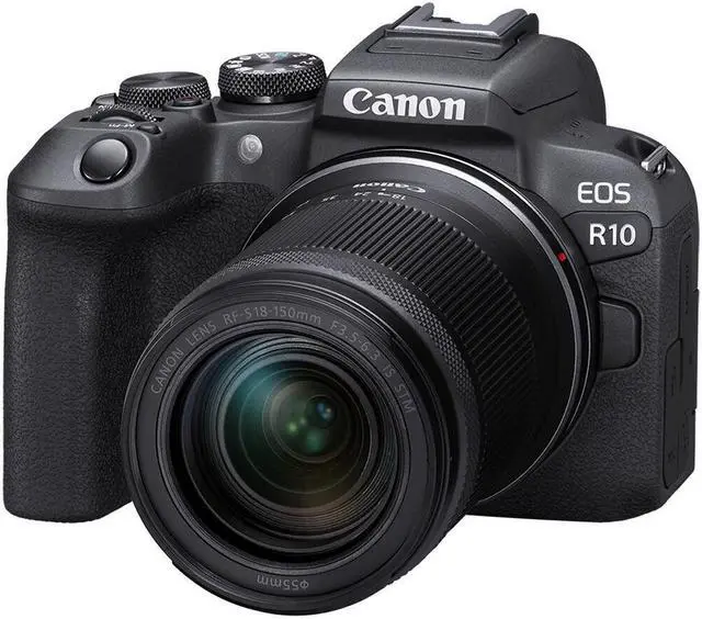 Main image of Canon EOS R10 Mirrorless Camera with 18-150mm Lens - 5331C016