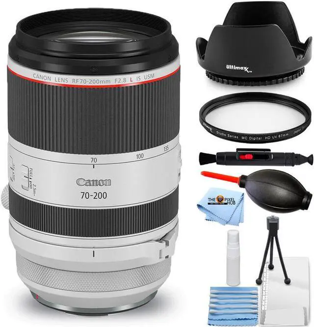 Main image of Canon RF 70-200mm f/2.8L IS USM Lens 3792C002 - Essential UV Filter Bundle