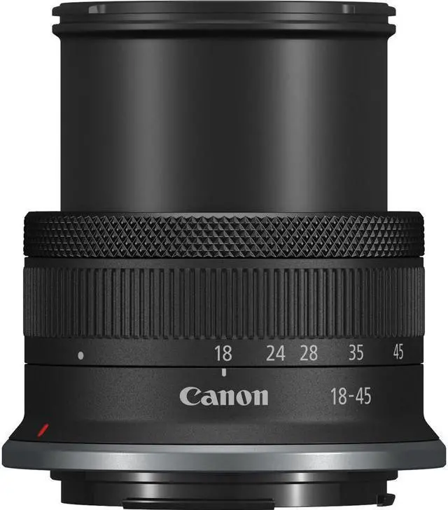 Alt view image 4 of 4 - Canon RF-S 18-45mm f/4.5-6.3 IS STM Lens 4858C002 - 7PC Accessory Bundle