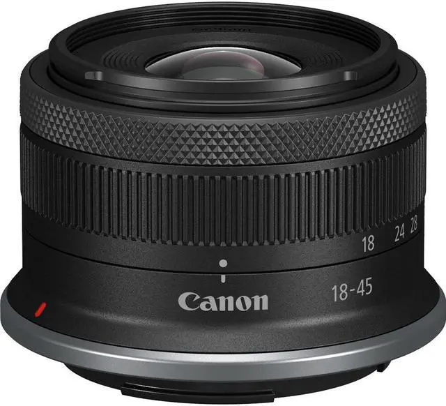 Alt view image 2 of 4 - Canon RF-S 18-45mm f/4.5-6.3 IS STM Lens 4858C002 - 7PC Accessory Bundle