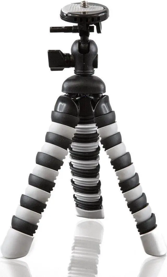 Main image of ULTIMAXX 8 Inch Octopus Flexible Tripod Stand Gorillapod Gripster (Gray)