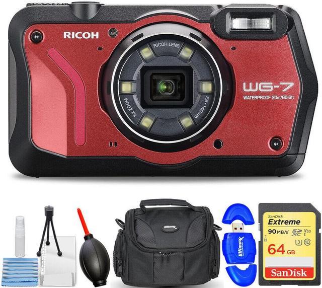 RICOH WG-7 Digital Camera Tough Waterproof Dustproof 4K WEB Camera