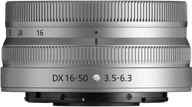 Alt view image 3 of 4 - Nikon NIKKOR Z DX 16-50mm f/3.5-6.3 VR Lens (Silver) 20109 - 7PC Accessory Kit