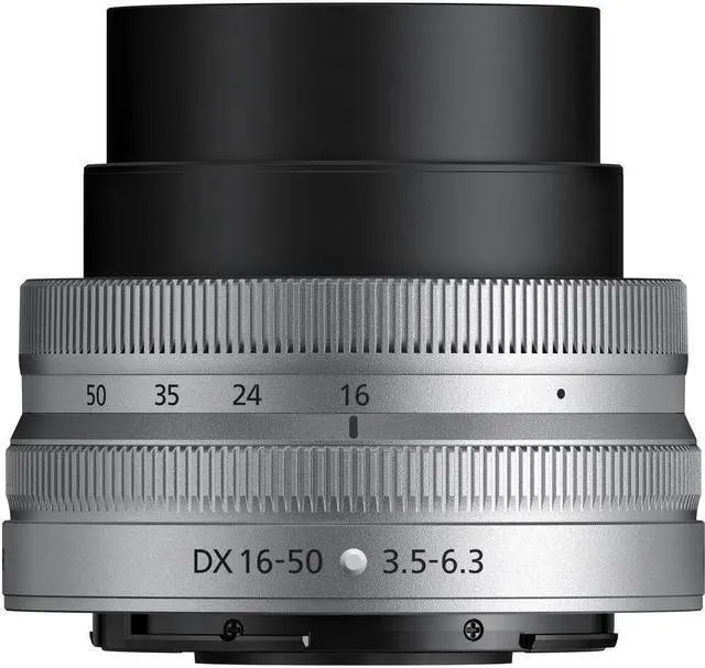 Alt view image 4 of 4 - Nikon NIKKOR Z DX 16-50mm f/3.5-6.3 VR Lens (Silver) 20109 - 7PC Accessory Kit