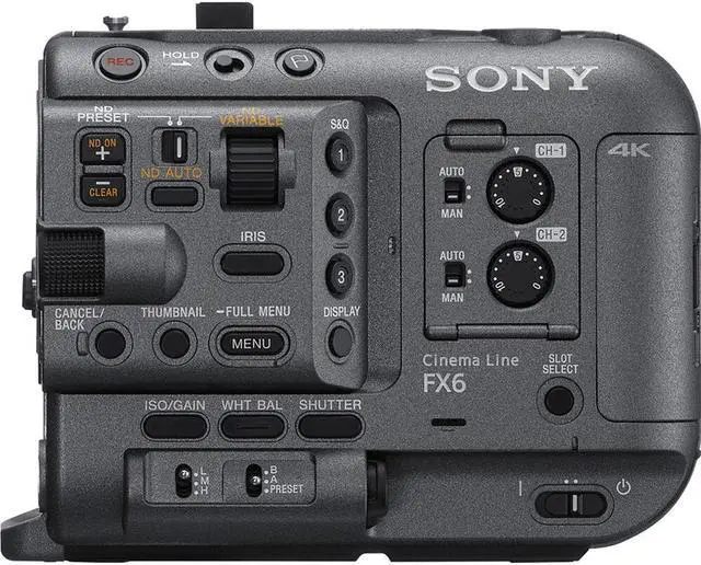 Alt view image 3 of 3 - Sony FX6 Full-Frame Cinema Camera (Body Only) - 7PC Accessory Bundle