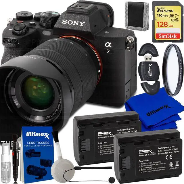 Main image of Sony a7 IV Mirrorless Camera with 28-70mm Lens - 10PC Accessory Bundle