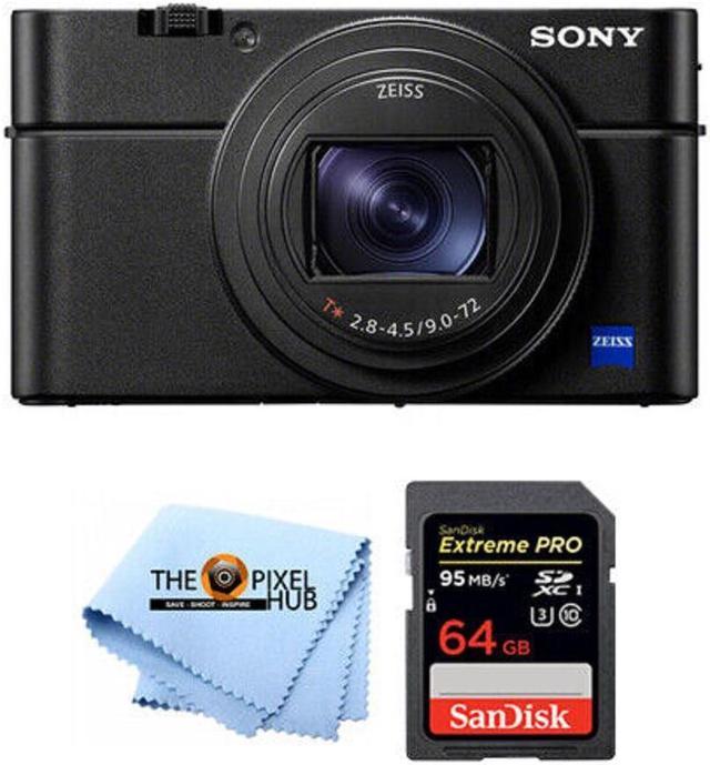 Sony Cyber-shot DSC-RX100 VII Digital Camera DSC-RX100M7 + 64GB