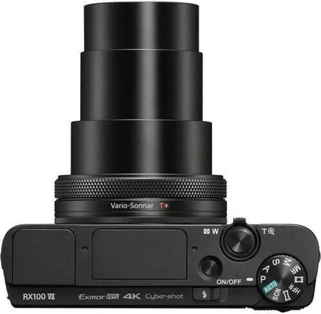 Alt view image 4 of 4 - Sony Cyber-shot DSC-RX100 VII Digital Camera + EXT BATT + Pouch 32GB Bundle