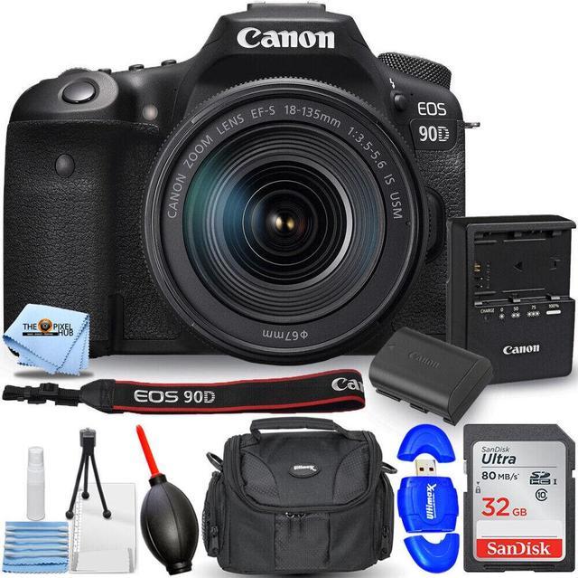 Shop Canon EOS 90D EF-S 18-135mm f/3.5-5.6 IS USM Kit