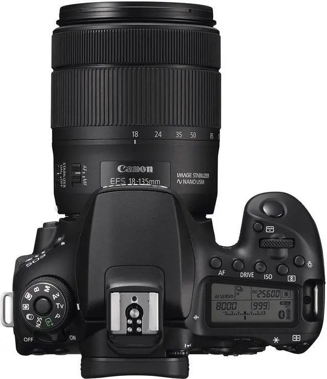 Alt view image 6 of 6 - Canon EOS 90D DSLR with 18-135mm + 75-300mm + EXT BATT + Flash Top Value Bundle