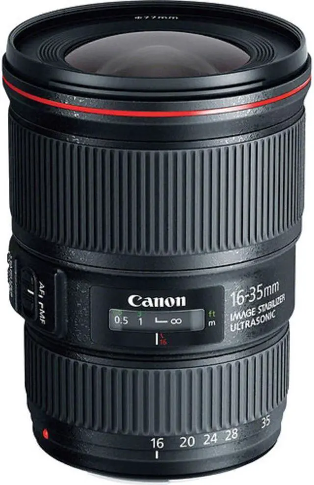 Alt view image 3 of 4 - Canon EF 16-35mm f/4L IS USM Lens 9518B002 + Filter Kit + Lens Pouch Bundle