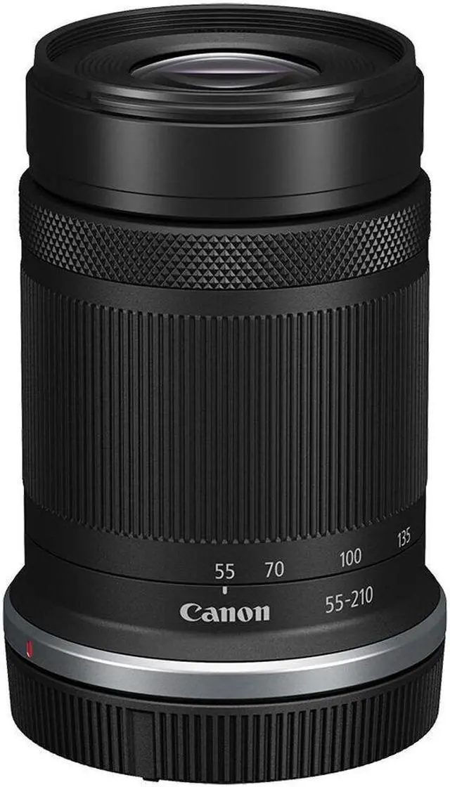 Alt view image 3 of 5 - Canon RF-S 55-210mm f/5-7.1 IS STM Lens (Canon RF) White Box 10PC Accessory Kit