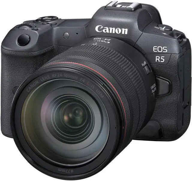 Main image of Canon EOS R5 Mirrorless Camera with 24-105mm f/4 Lens - 4147C013
