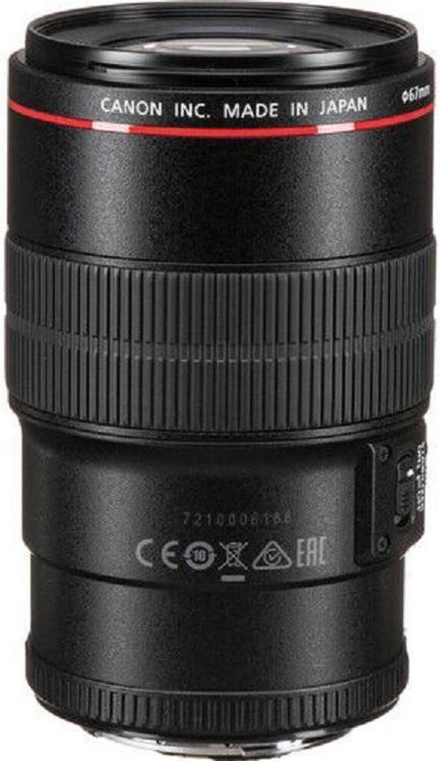 Canon EF 100mm f/2.8L Macro IS USM Lens 3554B002 - Essential UV 