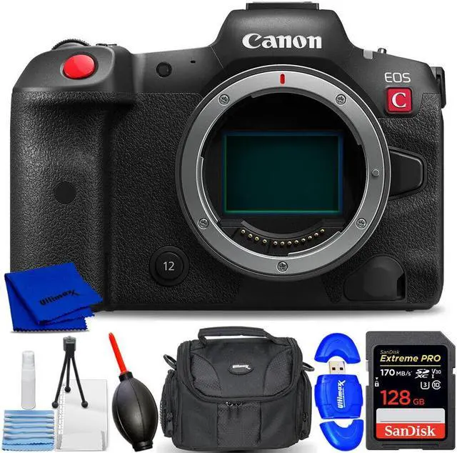 Main image of Canon EOS R5 C Mirrorless Cinema Camera 5077C002 - 7PC Accessory Bundle
