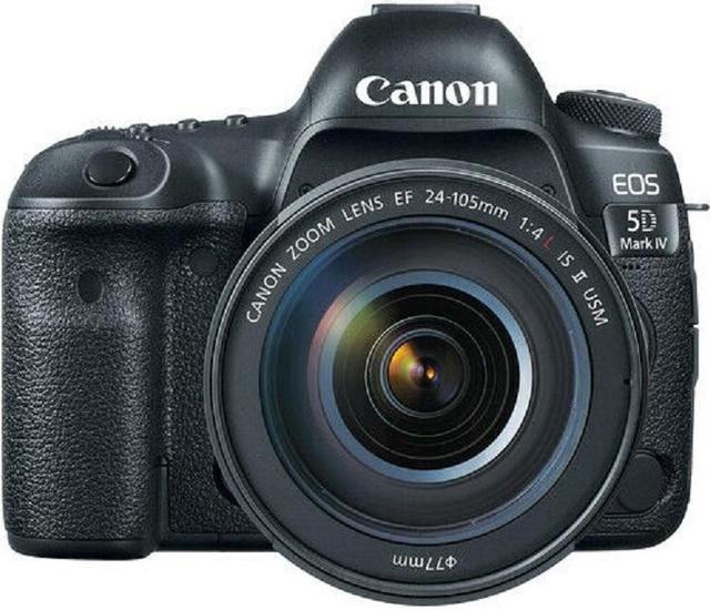 Canon EOS 5D Mark IV DSLR Camera with 24-105mm f/4L IS II USM Lens 