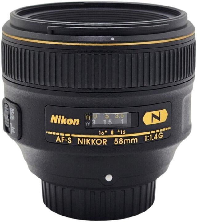 Nikon AF-S NIKKOR 58mm f/1.4G Lens - 2210 - Newegg.com