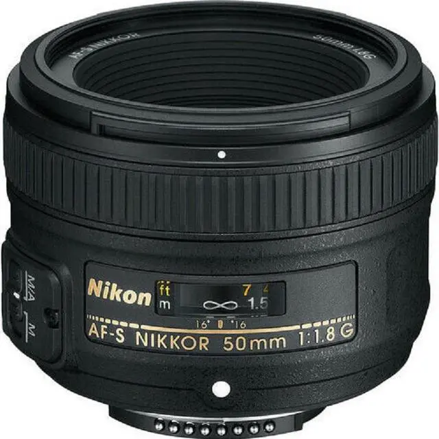 Alt view image 2 of 4 - Nikon AF-S NIKKOR 50mm f/1.8G Lens 2199 + Telephoto and Wide Angle Lenses Bundle