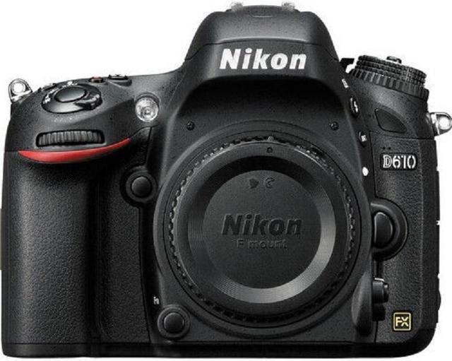 Nikon D610 24.3MP Digital SLR Camera (Black, Body Only) - 1540