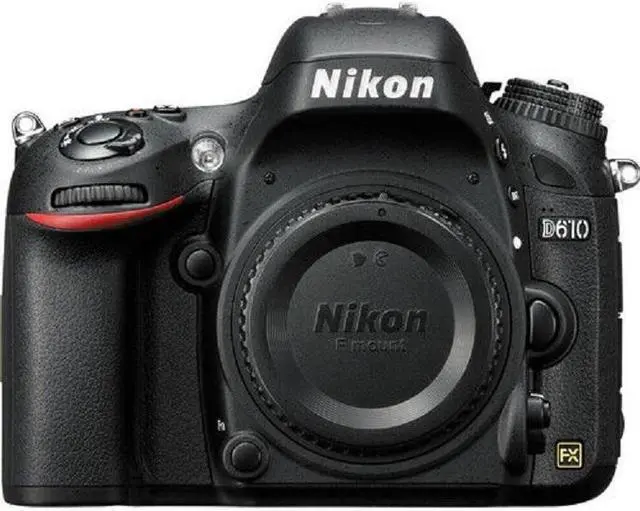 Alt view image 2 of 4 - Nikon D610 Digital SLR Camera (Body Only) 1540 - 7PC Accessory Bundle
