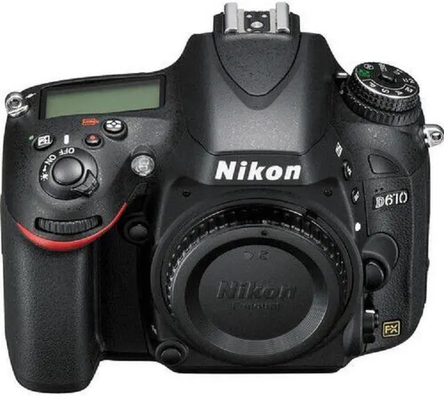 Alt view image 2 of 4 - Nikon D610 Digital Camera (Body Only) 1540 - 14PC Accessory Bundle